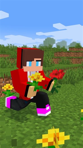 JJ and GIRL Love Story - JJ and Mikey Maizen Minecraft Animation #maizen #minecraft #shorts