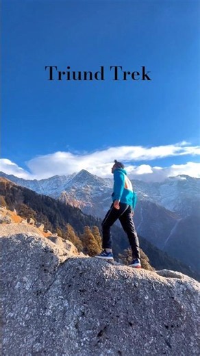 Beautiful Triund Trek 😍 #travel