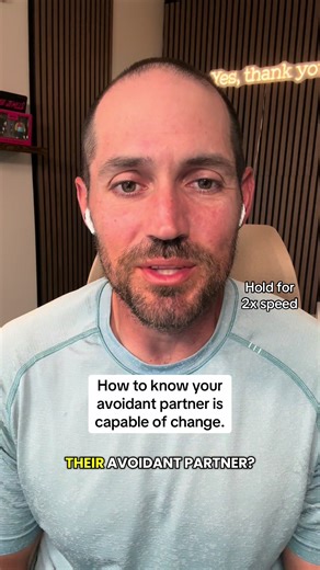 Recognizing Change in Avoidant Partners
