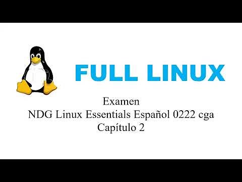 NDG Linux Essentials Español - Examen Módulo 2