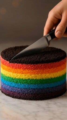 🌈✨ "Every layer whispers sweetness… listen, feel & taste the colors!" 💖🎧 Turn up the volume & enjoy this Rainbow Cake ASMR — satisfaction guaranteed! 💕🍰 #RainbowCakeASMR #CakeCuttingASMR #SatisfyingSounds #ColorfulCake #SweetWhispers #ASMRVibes #FoodASMR #RelaxingSounds #BakingASMR #OddlySatisfying #TinglingSensation #RainbowDessert #ASMRCommunity #SatisfyingVideo #CakeLover #viralreelschallenge #fypchallenge #fbviral #trend #trendingreel #fbreels | Cut & Chill
