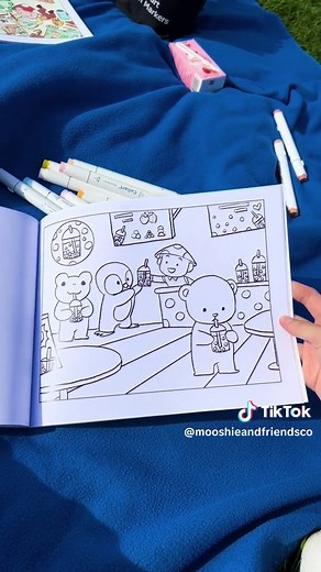 Cozy Friends Coloring Book: Hard Coloring Pages for Best Friends