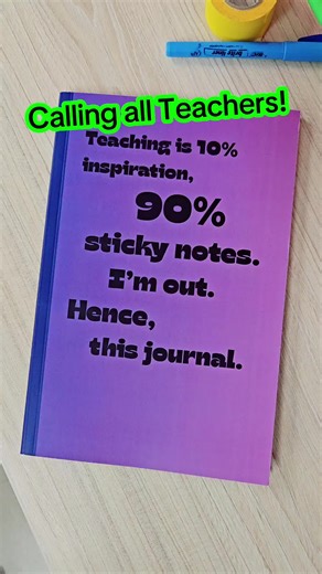 Amazon Find for Teachers! Plain Lined (Blank) Journal/Notebook