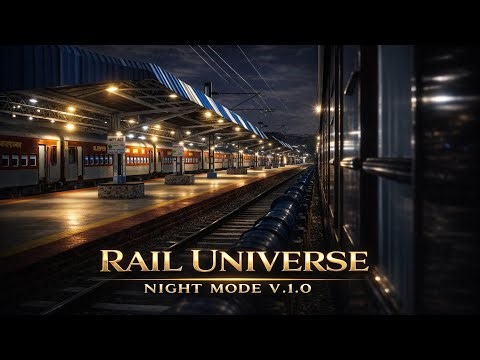 RAIL UNIVERSE NIGHT MODE V. 1.0 UPDATE | REAL NIGHT MODE | NEW ACTIVITY | TRACKSOUND | ISHU K TECH