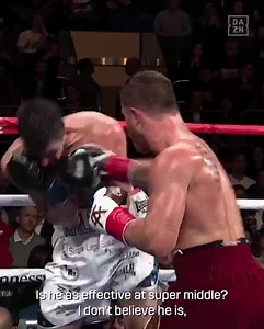 The best 𝘽𝙊𝙓𝙀𝙍 in the world vs. the best 𝙎𝙐𝙋𝙀𝙍 𝙈𝙄𝘿𝘿𝙇𝙀𝙒𝙀𝙄𝙂𝙃𝙏 in the world. 🔥 This Saturday. #CaneloSmith 🍿 | DAZN