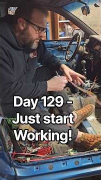 Day 129: Sometimes You Just Start Working | Subaru GC8 Race Car Full Chassis Rewire