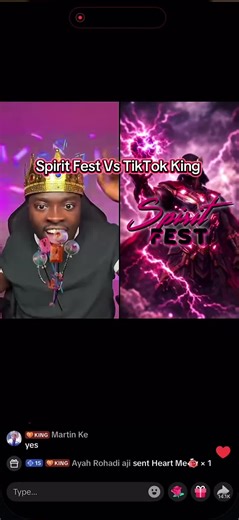 Spirit Fest SA vs TikTok King Showdown