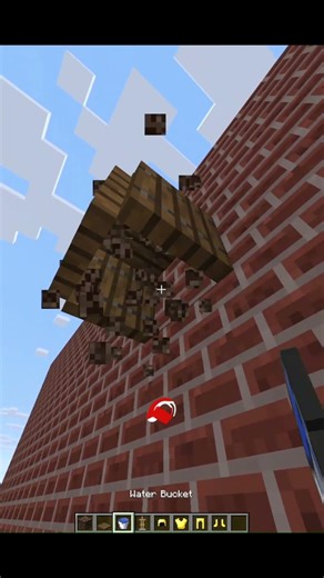Minecraft Floating Armor 💀 #minecraft #shorts