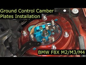 BMW Ground Control Camber Plates Installation (F8X M2/3/4)