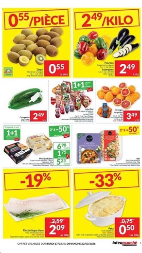 Intermarché folder week / de la semaine 12 17/03 - 22/03