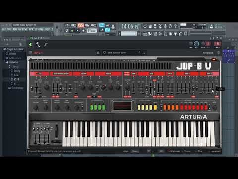 Arturia Roland Jupiter 8 V '' Duran Duran Save A Prayer '' Synth Tutorial