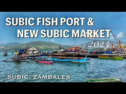 Subic Fish Port And New Subic Market Walking Tour 2023 | Subic, Zambales