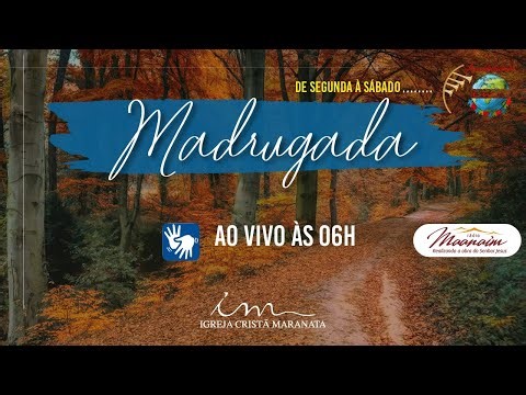 15/04/2026 às 6h | Culto da Madrugada em Libras