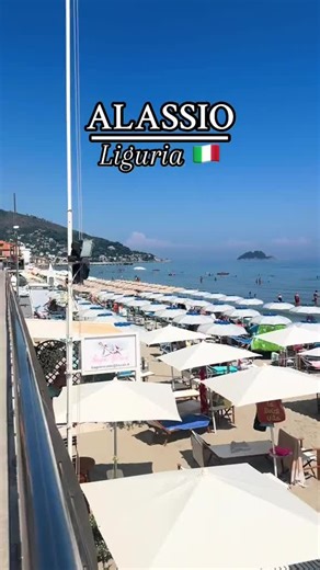 Exploring Alassio Beach in Liguria, Italy