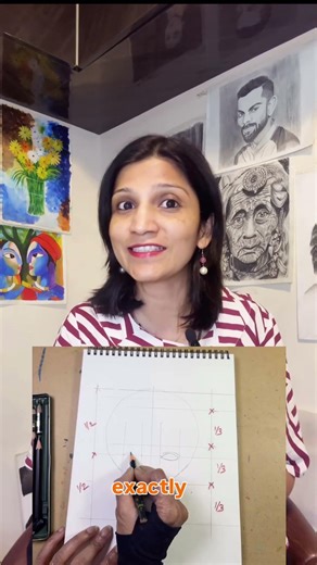 Your portrait doesn’t look realistic because of face proportions, not shading or talent.