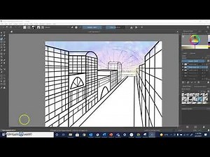 Krita line drawing: Using the free hand tool