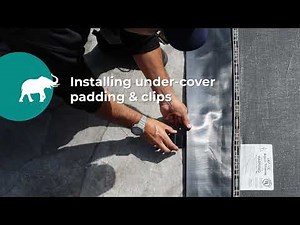 How to Install Under-Cover Padding and Clips on a LOOP-LOC Safety Pool Cover