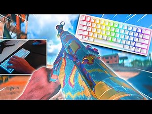 Razer Huntsman Warzone ASMR Chill😌Satisfying MP40 Keyboard and Mouse Gameplay Smooth 1440p