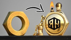 Turning an Old Hex Nut into a Brand New Shiny OIL LIGHTER Thanks for giving 13 minutes of your precious time. Today i am showing how i turned an old hex nut into a brand new oil Lighter. It had alot of fun while turning this hex nut into an oil lighter. Dimensions: It is a fully working pocket sized 2.5 inch hex nut lighter. Hope you Enjoyed the Video. See you Next time. Follow for more interesting projects. Also Share the video with your friends who might be interested. Thanks for watching Best