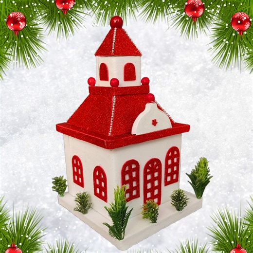 diy vintage christmas house decoration ideas from waste cardboard | My Arts & Crafts