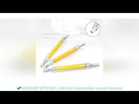 5/10Pcs Bright LED R7s COB Glass Tube AC 110V 220V 5W 10W 20W 78mm 118mm Corn Light Bulb J78 J118