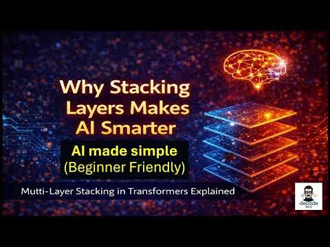 Why Transformers Have So Many Layers? LLM Architecture Explained | AI made simple |Beginner friendly