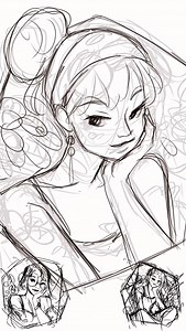 I’ve switched digital paint workflow to affinity photo and paint tool sai 2. Sai for all the soft painting and blending, and affinity for the hard lines, texture and post-editing. It’s some amount of flip flopping but I think it turns out pretty much how I want it 🥰 | GDBee