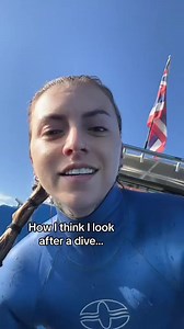 Expectation After Diving VS Reality🥲 #ocean #diver #scubadiving #freediving #dive | Andriana Marie