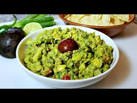 How To Make Guacamole | Mexican Style Avocado Dip Recipe