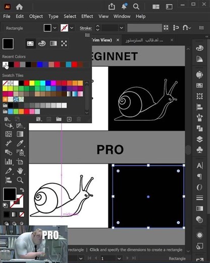 Beginner vs Pro in Illustrator 😳 You’re Doing It Wrong! #illustrator
