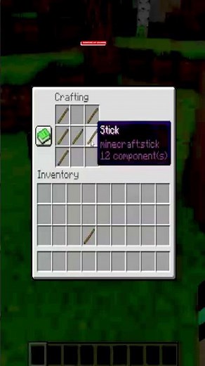 How to Craft Ladder in Minecraft