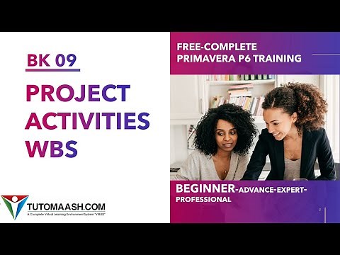 BK09- How to Create Projects, WBS, Activities | Free Primavera p6 Online tutorial for beginners