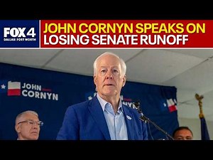 FULL: John Cornyn's speech after TX Senate runoff loss
