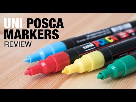 Uni Posca Marker Review & Tutorial