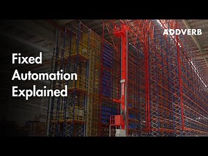 Fixed Warehouse Automation Explained | Addverb's Solution For Smart Warehousing