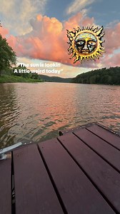 Why does the sun look weird today?