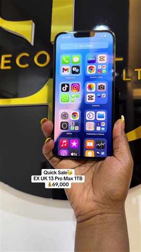 EX UK iPhone 13 Pro Max 1TB Ksh 69,000 Only! Only 1 piece. #blackfridaydeals #tiktokkenya #fyp #viral #iphone
