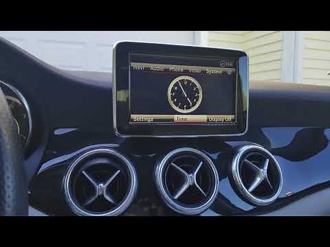 Mercedes CLA 45 How To Reset Command Data