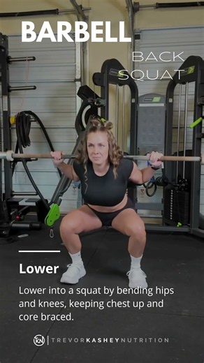 Barbell Back Squat – How to Perform It Correctly | Trevor Kashey Nutrition (TKN Movement Library)
