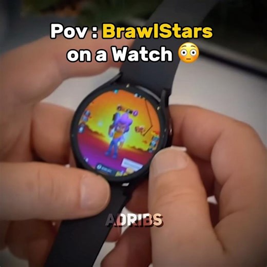 BrawlStars on Watch is crazy… 😳🔥 #shorts #edit ##supercell #funny