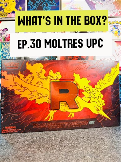 WITB Ep30 – Moltres UPC 🔥 Time to crack open the Moltres UPC 🔥 UPC picked up from @getreadycomics Big box, lots inside — let’s see how it goes. #Pokemon #PokemonCards #PokemonTCG #MoltresUPC #PokemonTikTok