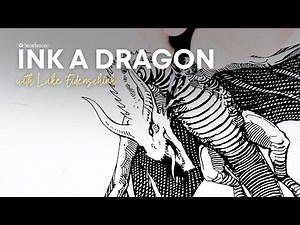 Learn to Ink a Dragon | Artist How-To Series