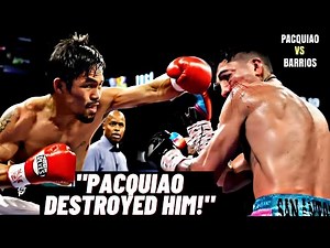 Pacquiao DESTROYS Barrios! 🔥 Full Fight Highlights 2025 [HD]
