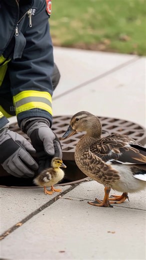 28K views · 107 reactions | Firefighters Rescue Ducklings From Storm Drain! #rescue #animals #wildlife | Peter Vu TV | Facebook