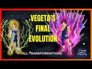 Every Vegeta Transformation! From Saiyan Prince to Ultra Ego