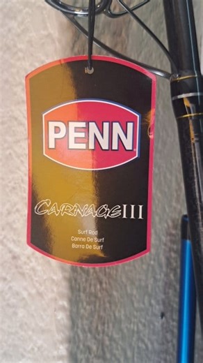 PENN carnage III surf rod , is in the house Anzuelando pesca y mas #penn #pennfishing #fishing #pesca #fish #pescadores | Anzuelando pesca y mas