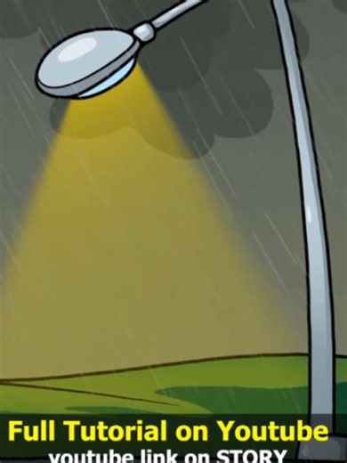 Street Lamp Animation in After Effects — Easy Tutorial