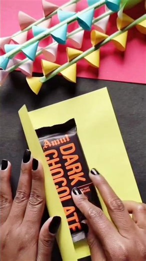 diy craft ❣️ with the choacholate 🍫.