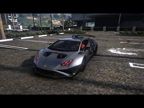 2020 Lamborghini Huracan STO, Twin Turbo, HPF Design Wide Body Kit | GTA V Car Mods