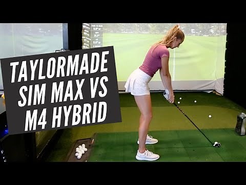 COMPARING GOLF CLUBS | TAYLORMADE SIM MAX VERSUS M4 HYBRID